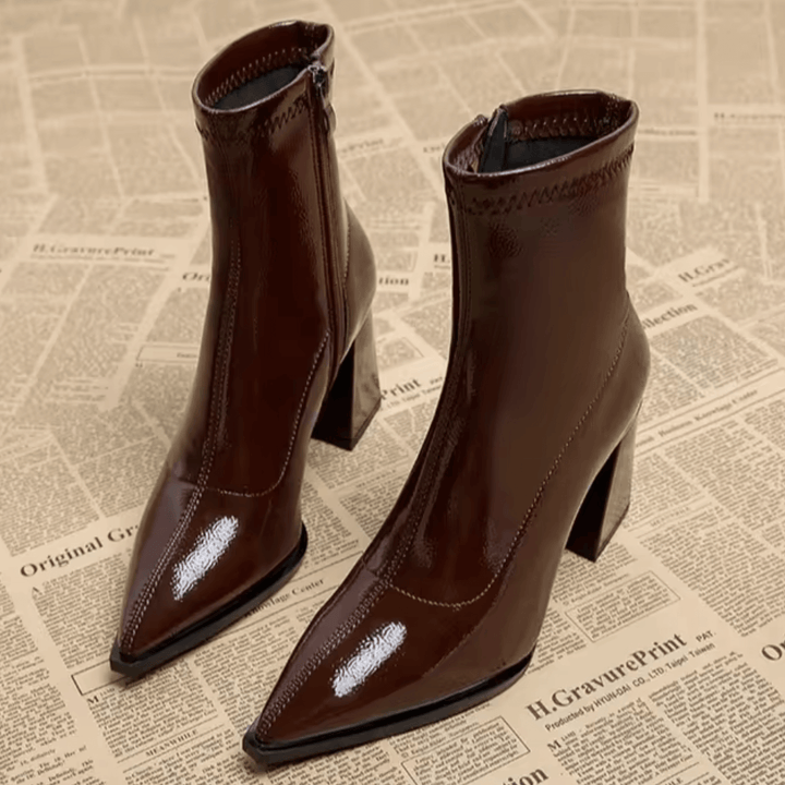 Stylish women's fashion ankle boots. Versatile for casual or dressy looks, chic design & comfortable fit.