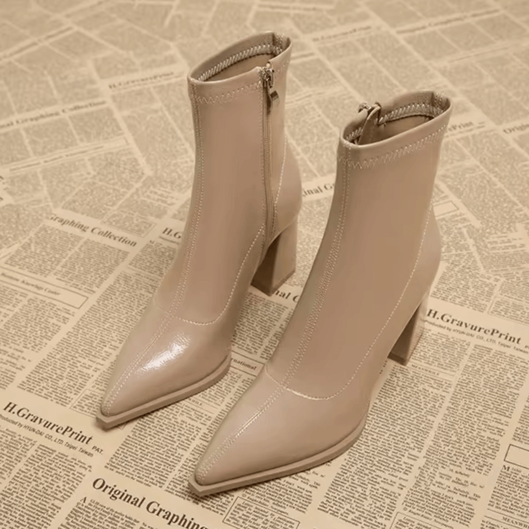 Modern women's ankle boots for everyday wear. Comfortable, stylish, and perfect for fall/winter fashion.
