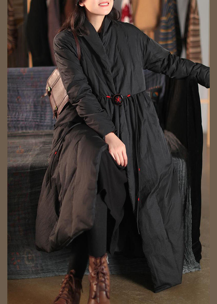 Fashionable women's high collar winter coat, featuring stylish buttons and a comfortable, warm fit.