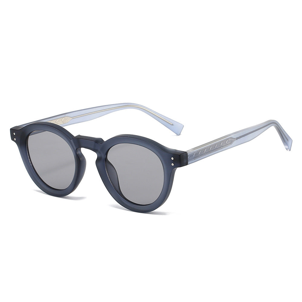 Modern classic women's round sunglasses, a versatile fashion accessory with full UV400 sun blocking.