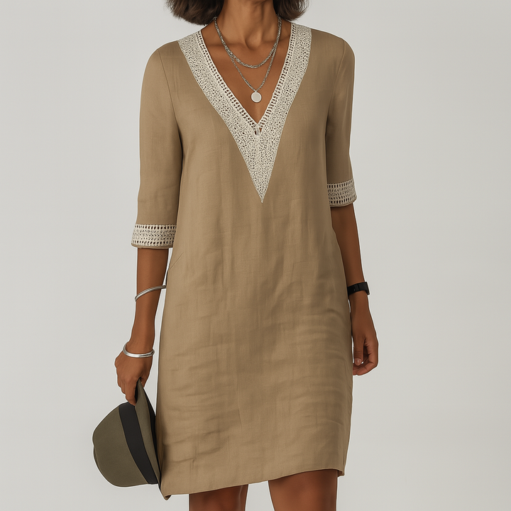 Chic women's sleeveless midi summer dress for effortless style and comfort, perfect for beach or casual wear.