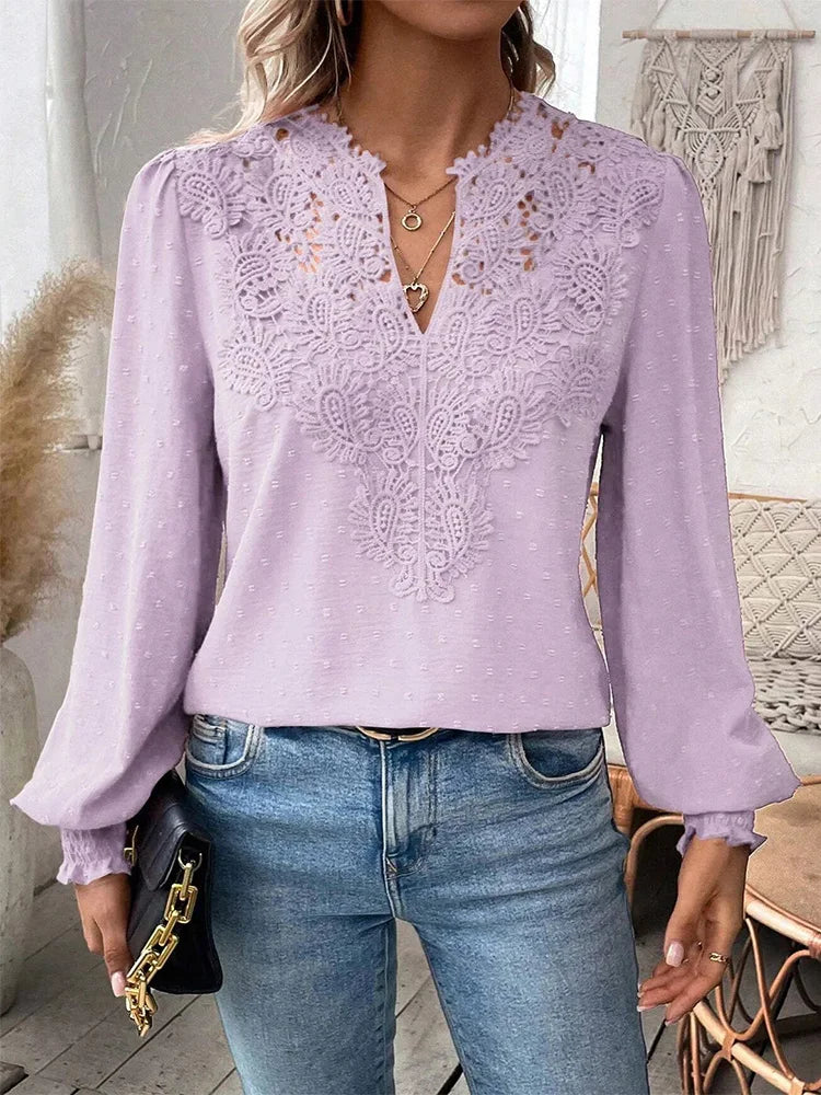 Lightweight women's summer blouse, comfortable and chic, perfect casual top for warm weather.
