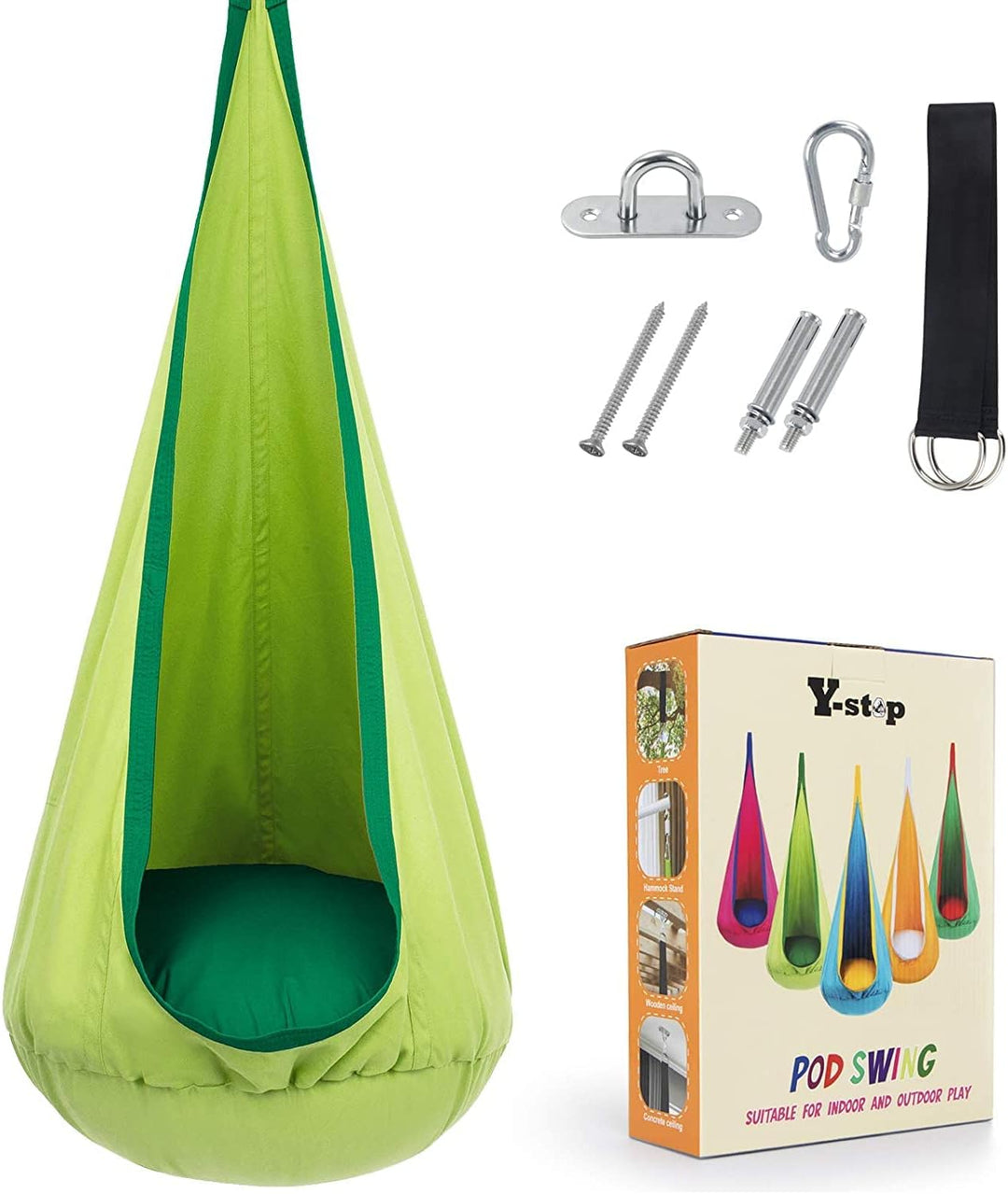 Indoor toddler swing, a gentle and playful comfort chair for young children.