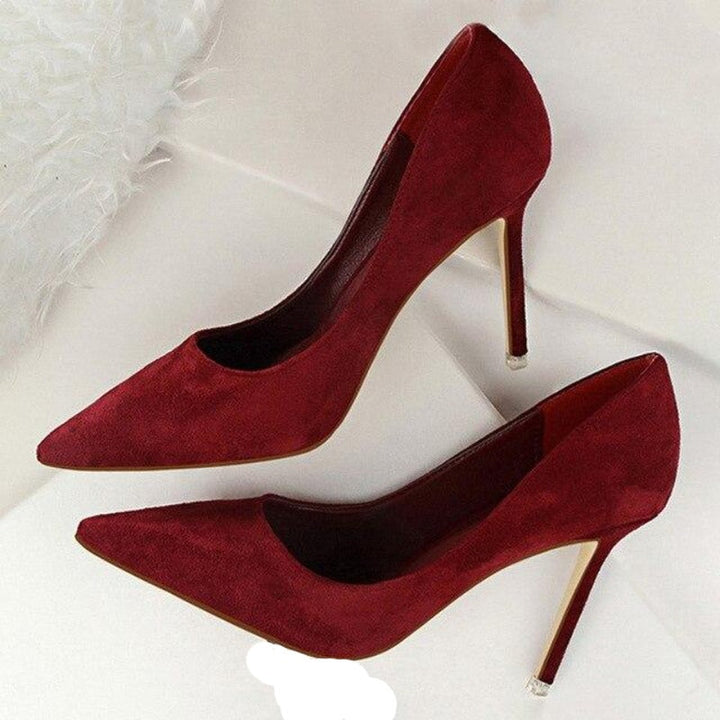 Comfortable women's classic high heel pumps. Designed for elegant style, perfect versatile footwear for long wear.