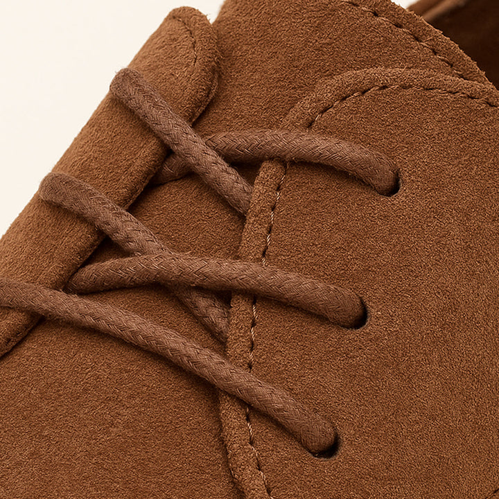 Versatile men's lace-up dress shoes, brown, perfect for formal events, weddings, and business.