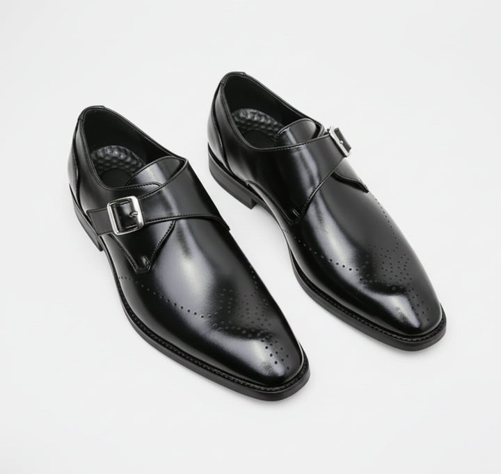 Men's slip-on loafers, Italian heritage design. Elegant dress shoes for formal wear & event fashion.