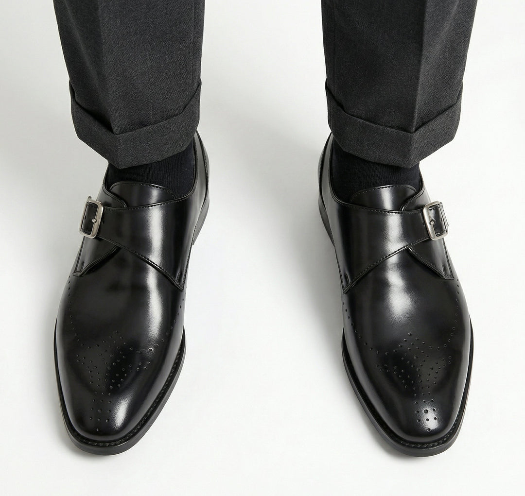 Comfortable men's Italian loafers. Classic style dress shoes, perfect for formal events & elegant fashion.