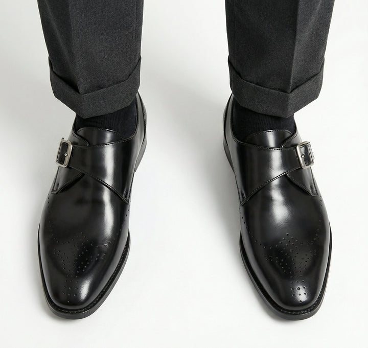 Comfortable men's Italian loafers. Classic style dress shoes, perfect for formal events & elegant fashion.