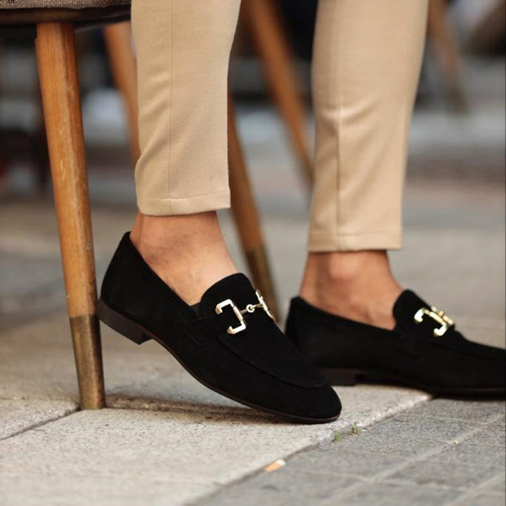 Premium men's horsebit loafers, a timeless choice for refined men's fashion & comfort.
