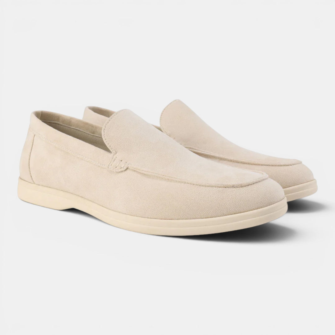 Practical men's slip-on loafers, offering easy wear and all-day comfort for busy men.