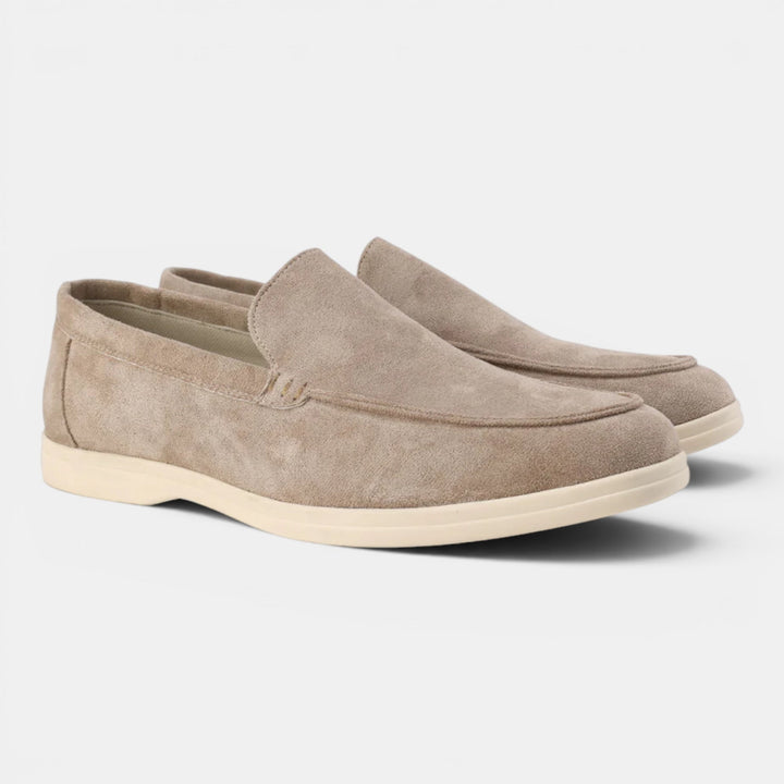 Sustainable material men's slip-on loafers, combining eco-conscious design with comfort.