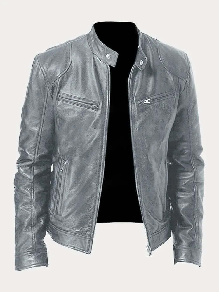 Stylish men's classic jacket, versatile outerwear for casual fashion needs.