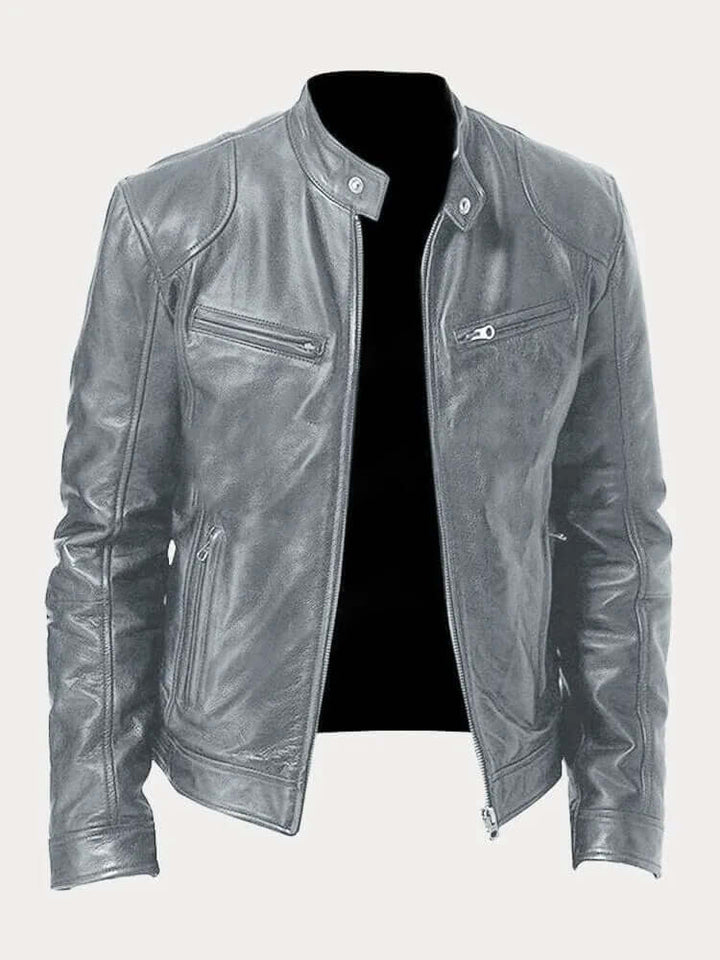 Stylish men's classic jacket, versatile outerwear for casual fashion needs.