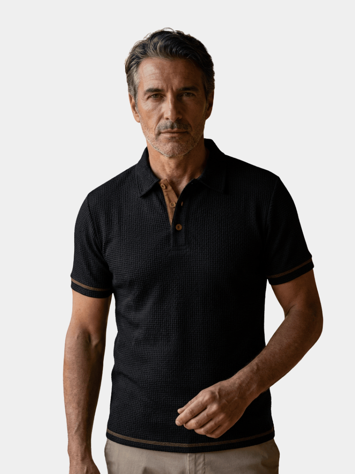 Versatile men's classic polo shirt, a timeless short-sleeve top for everyday comfort, casual style & summer fashion.