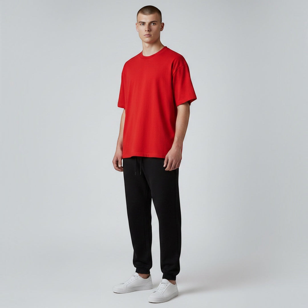 Classic fit men's short sleeve t-shirt in a comfortable, breathable fabric for daily wear.