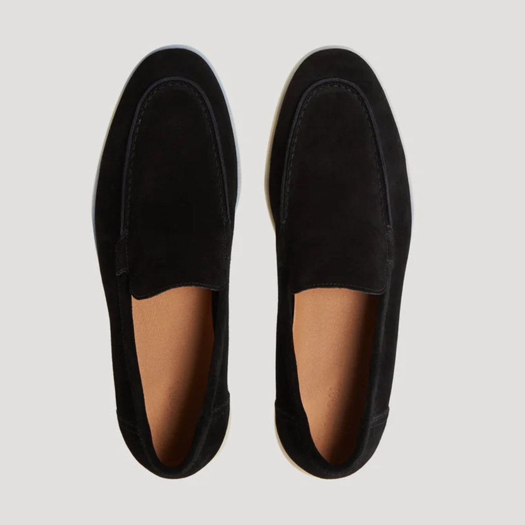 Versatile slip-on loafers for men, offering easy style and comfort for any outfit.