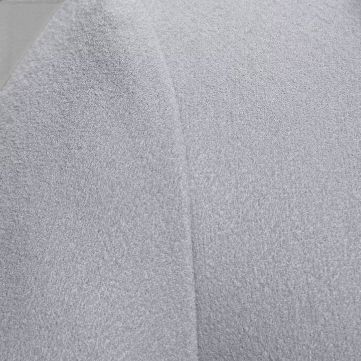 Men's classic single-breasted winter coat, long and versatile outerwear.