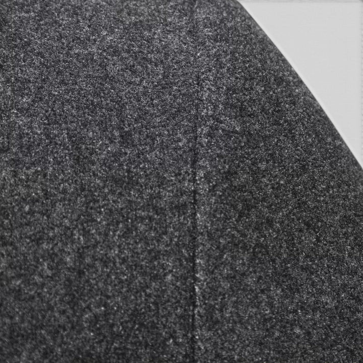 Sophisticated men's long single-breasted winter coat, high-quality outerwear.