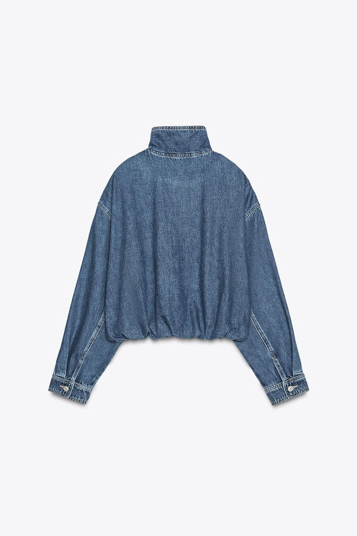 Shop the viarla20251128: vintage denim jacket, women's casual outerwear.