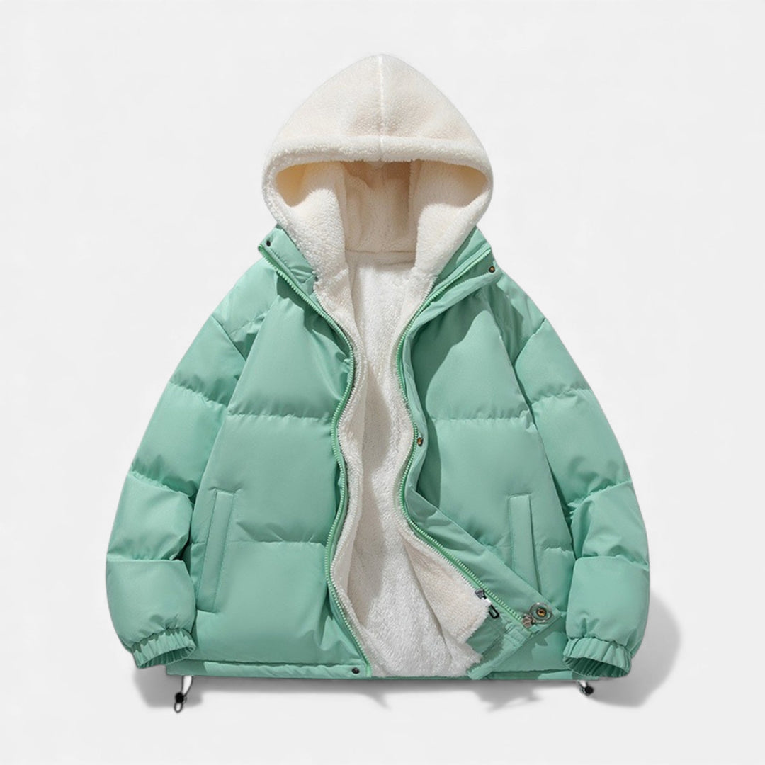Warm men's classic winter jacket, a stylish and versatile outerwear choice for cold weather.