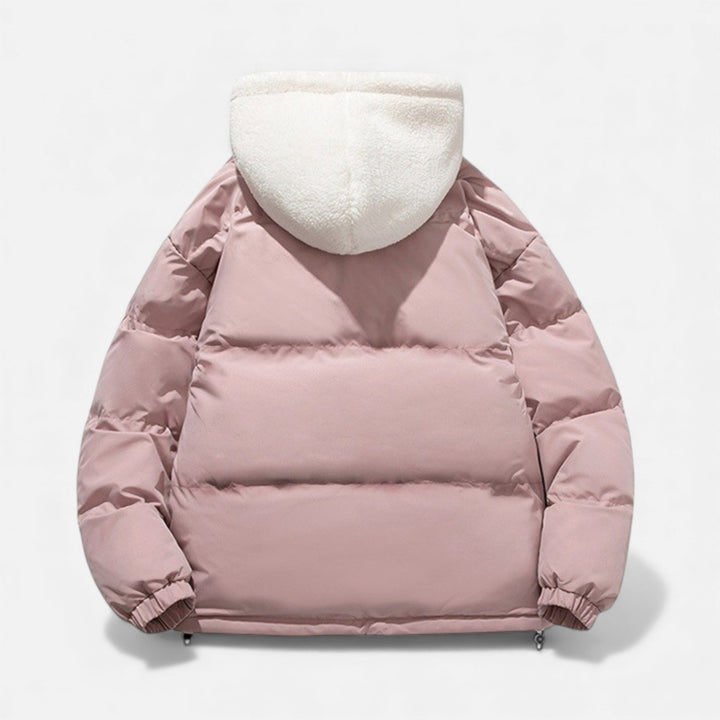 Men's stylish winter jacket, classic design, offering warm and versatile everyday wear.