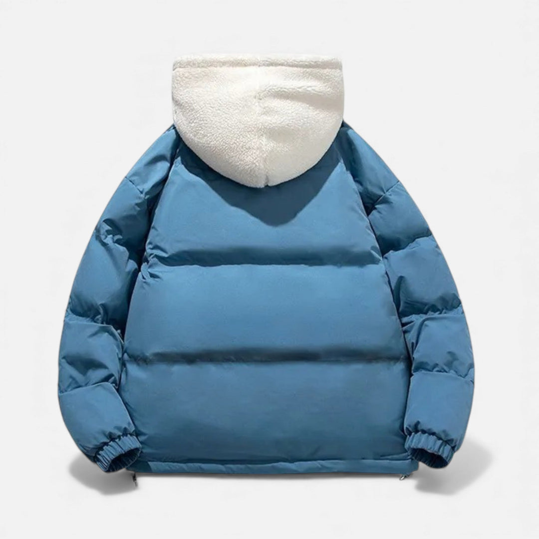 Stylish & warm men's winter jacket, perfect classic outerwear for cold weather fashion.