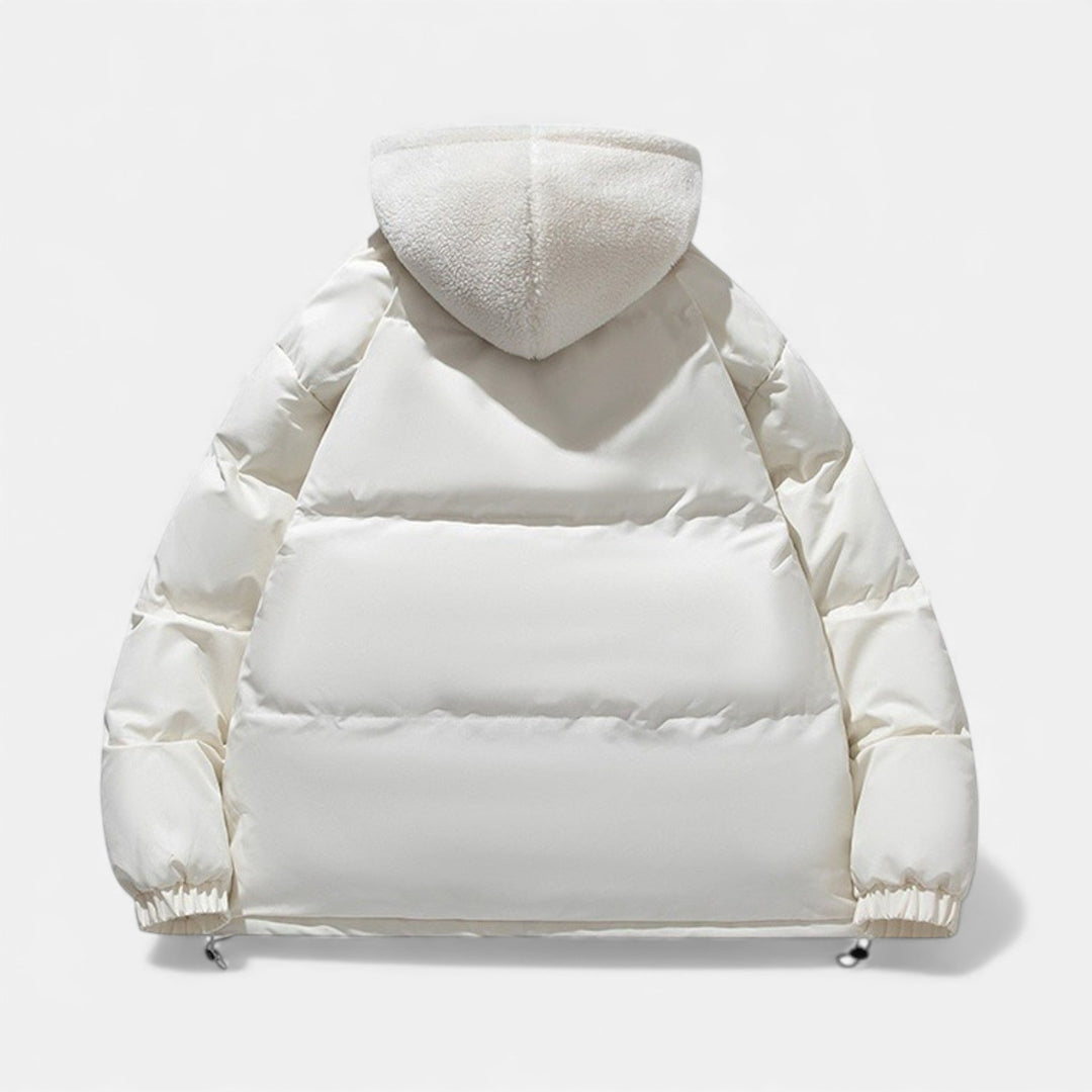 Men's fashion winter jacket: classic, warm, and stylish outerwear for cold days.