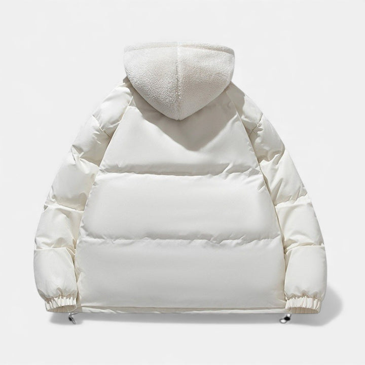 Men's fashion winter jacket: classic, warm, and stylish outerwear for cold days.