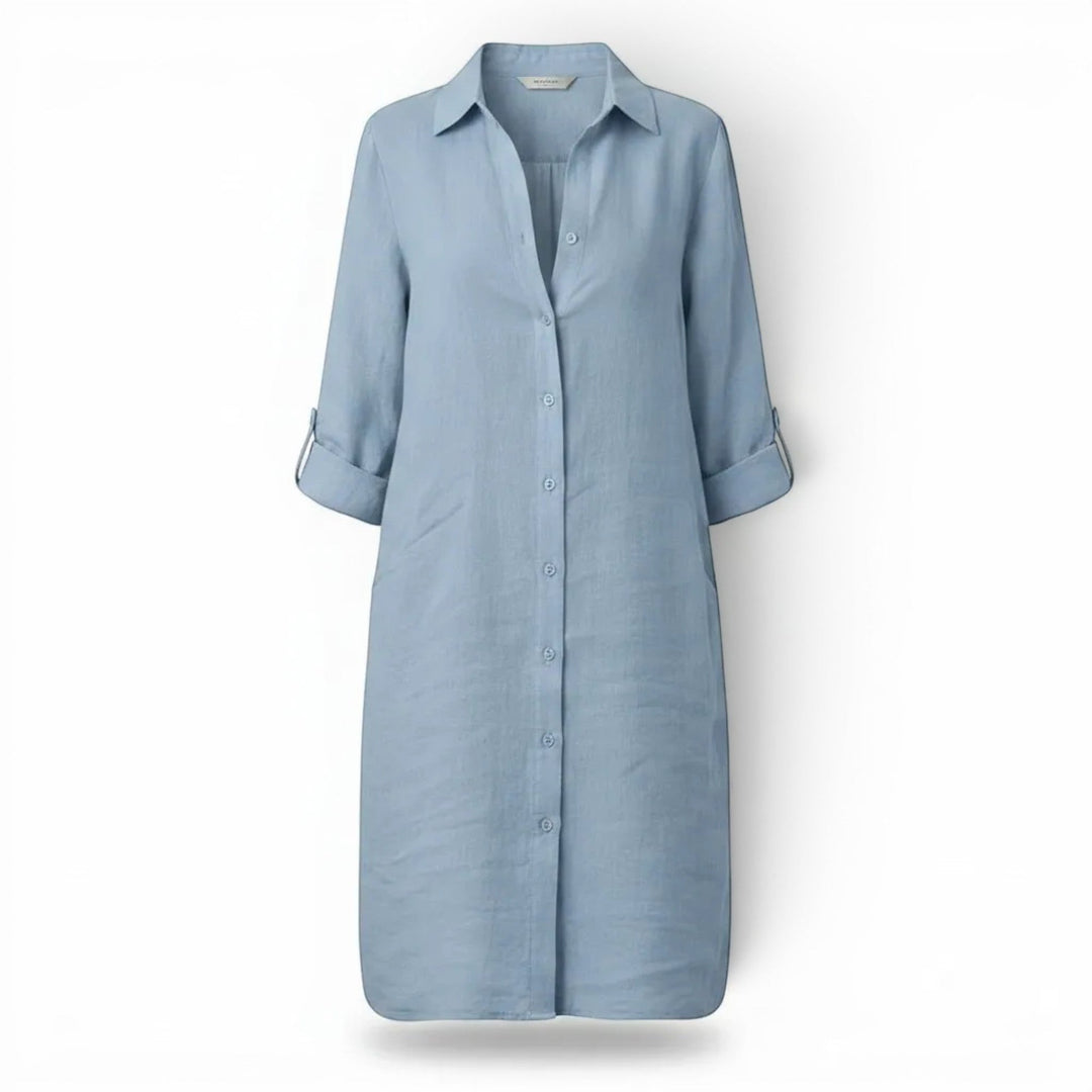 Elegant women's classic dress, incredibly comfortable. A versatile everyday wardrobe essential for modern fashion.