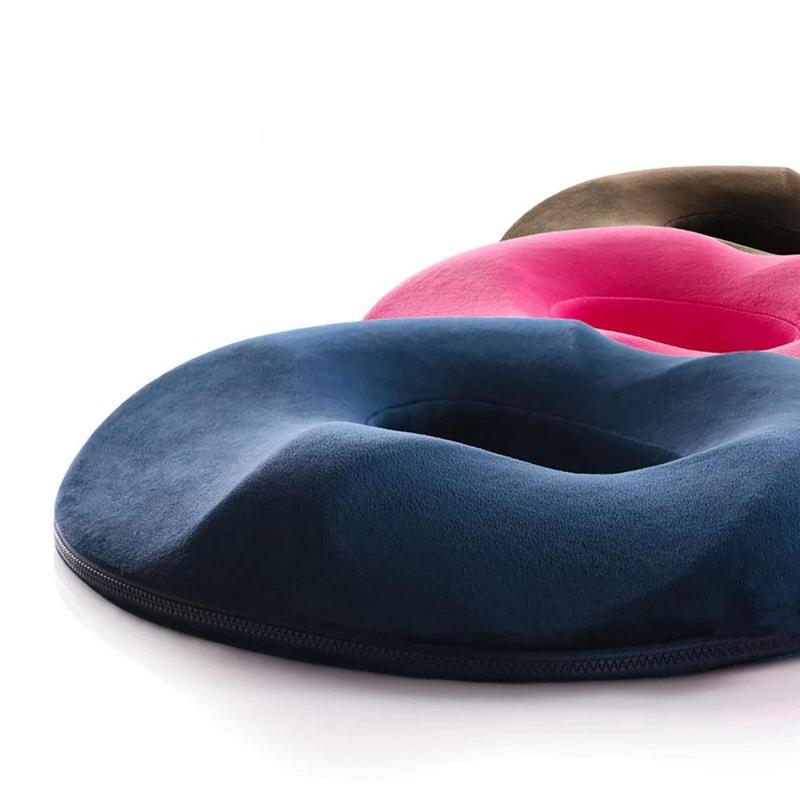 Comfort Seat Cushion for Hemorrhoid & Coccyx Pain Relief
