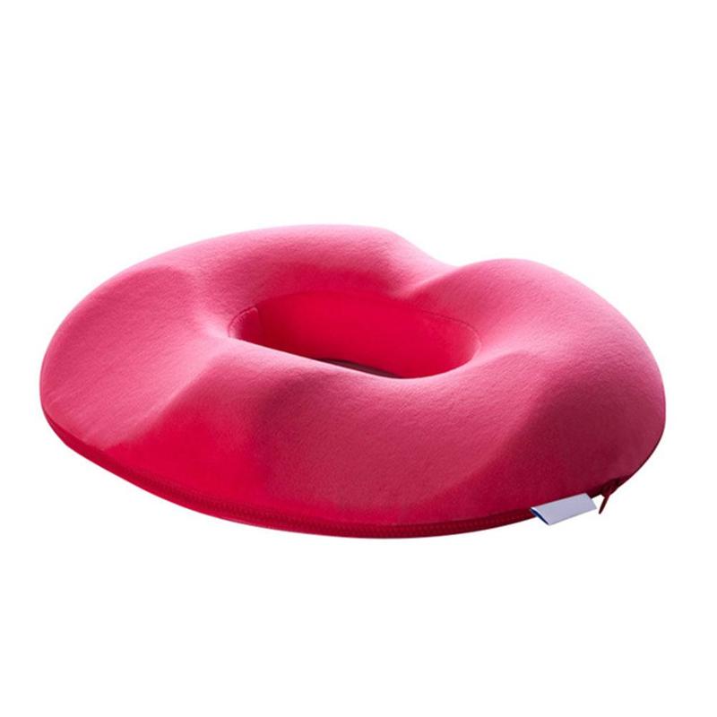 Pressure-relieving cushion for office chairs, reducing discomfort.