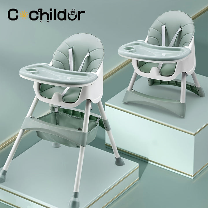 Premium comfortable high chair for babies, ensuring safe and cozy meal experiences for growing infants & toddlers.