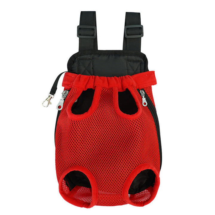 Breathable & comfortable unisex pet carrier for small dogs, cats, and other small pets during travel.