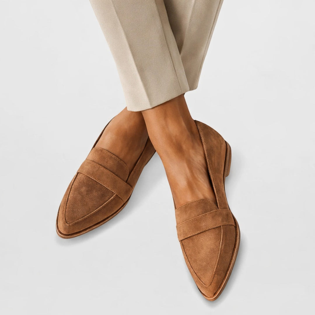 Comfortable women's slip-on loafers for everyday wear, offering elegant and chic style.