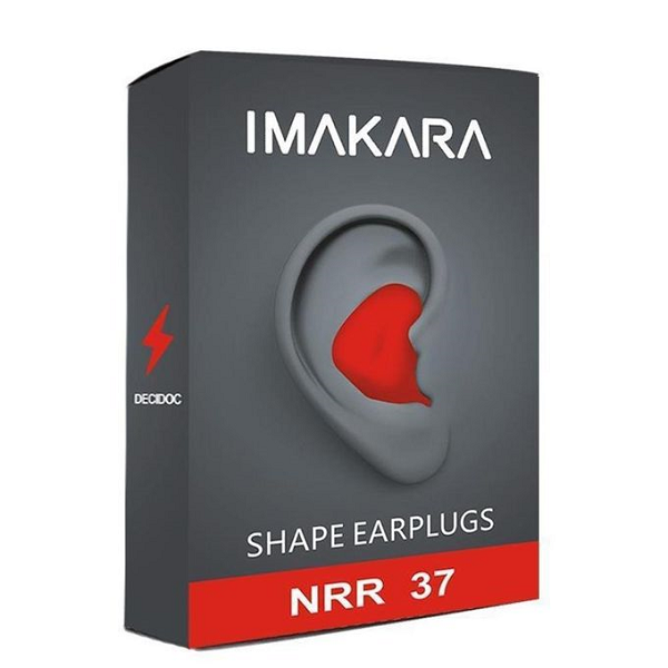 Silicone earplugs for all-day wear, providing superior noise reduction and sleep quality.