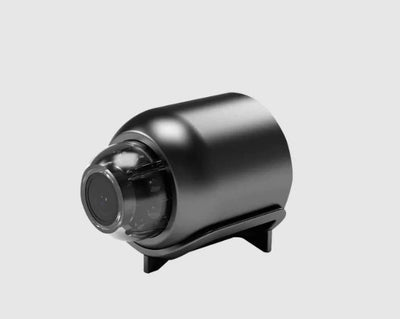 Wireless mini security camera, 1080P HD, ideal for smart home security & motion detection.