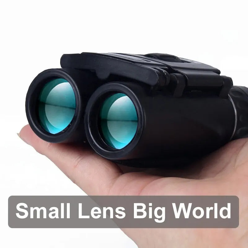 Versatile compact 40x binoculars for birdwatching, travel, & hiking. Sharp optics for outdoor adventures.