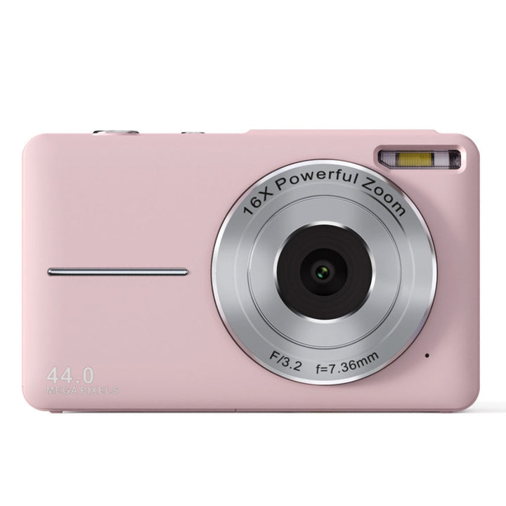 Portable compact 44MP digital camera for teens; ideal for travel, vlogging & student use.
