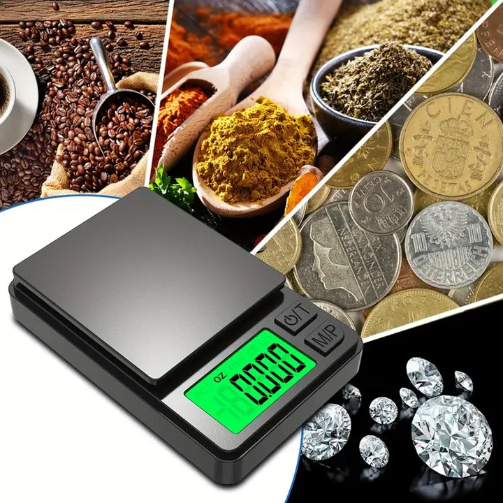 Compact Digital Scale - Accurate Weighing for Travel & Home
