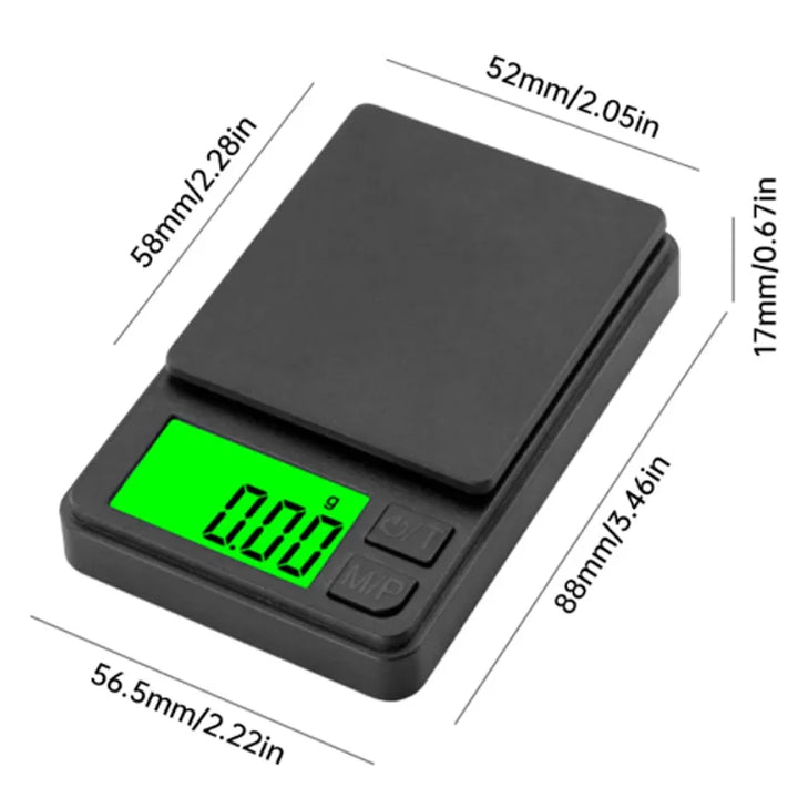 Compact Digital Scale - Accurate Weighing for Travel & Home