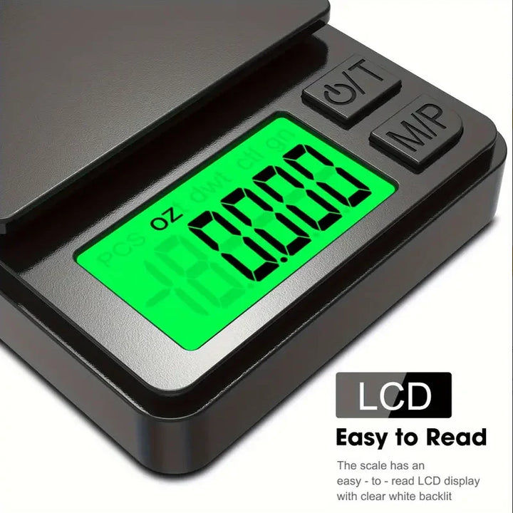 Compact Digital Scale - Accurate Weighing for Travel & Home