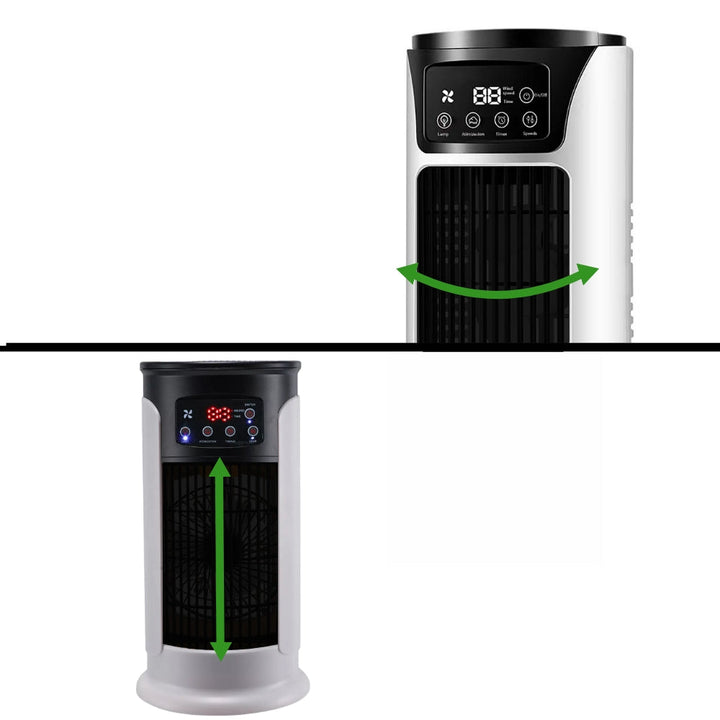 Multi-functional portable room cooler, compact AC with humidifying for versatile personal comfort.