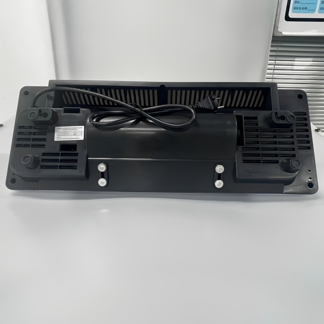 Small portable personal air cooler fan, perfect for desk, office, or bedroom, offers cool summer relief.