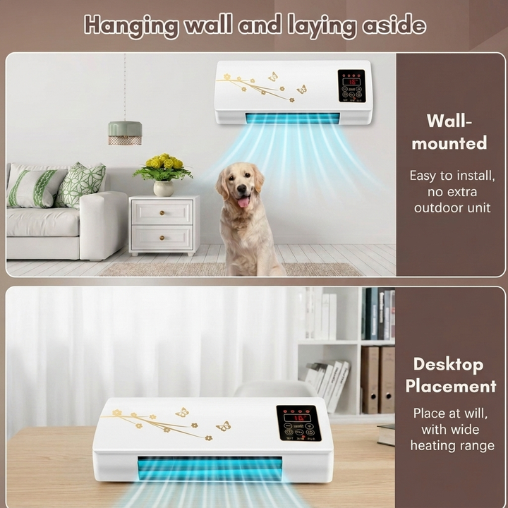 Mini portable air cooler fan providing personal comfort, quiet operation & energy saving for any space.
