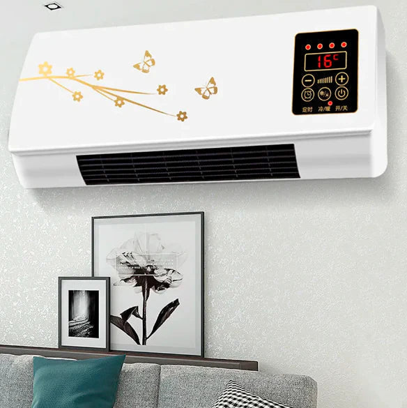 Ultra-compact mini air cooler, perfect portable fan for personal comfort at your desk or home office.