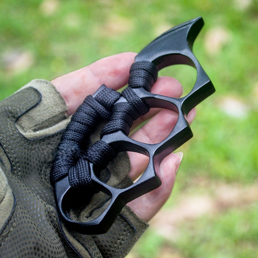 Compact titanium self-defense tool for personal safety & everyday carry (EDC) security.