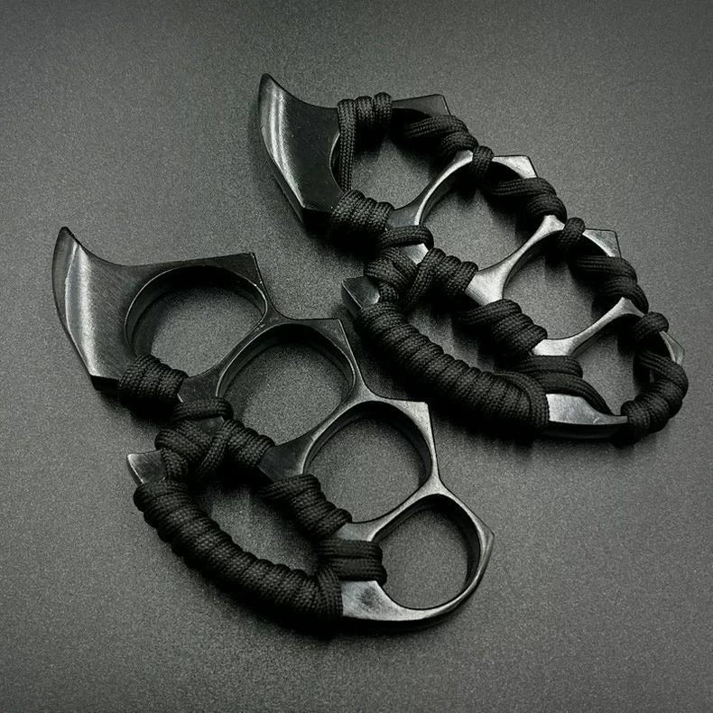 Versatile self-defense tool: compact, titanium, for personal security, EDC, outdoor gear & emergency use.