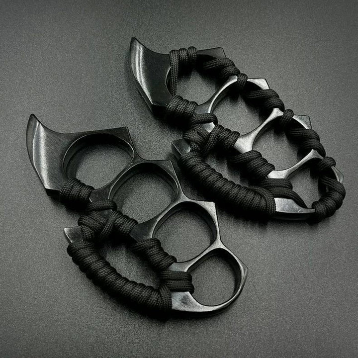 Versatile self-defense tool: compact, titanium, for personal security, EDC, outdoor gear & emergency use.