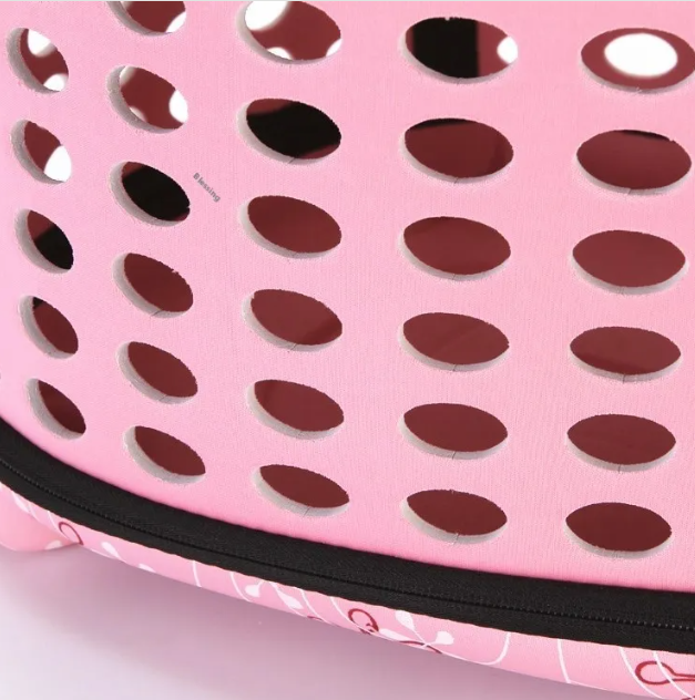 Stylish and practical pet carrier bag, designed for the modern pet owner.