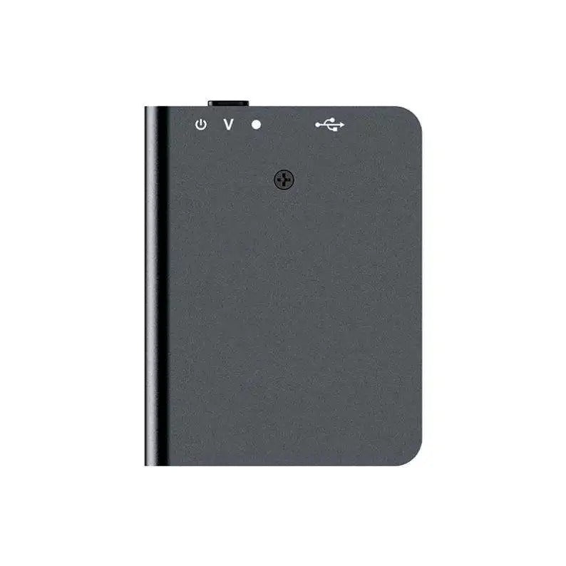 Compact voice-activated mini recorder, perfect for discreetly capturing audio in meetings & lectures.